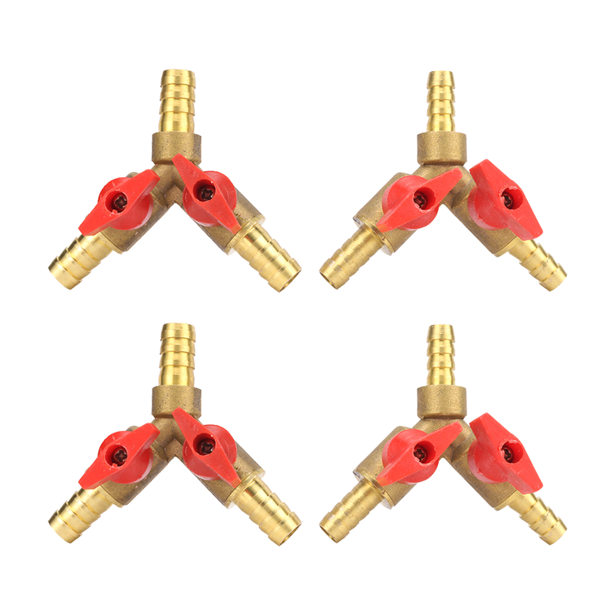 8mm 10mm Barbed 3-Way Brass Ba - Spoke Nipple Brass ulasan dan harga